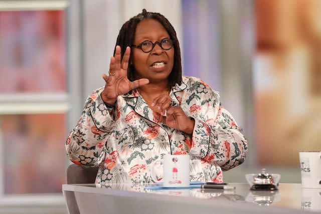 <p>Lou Rocco/Disney General Entertainment Content via Getty </p> Whoopi Goldberg on The View