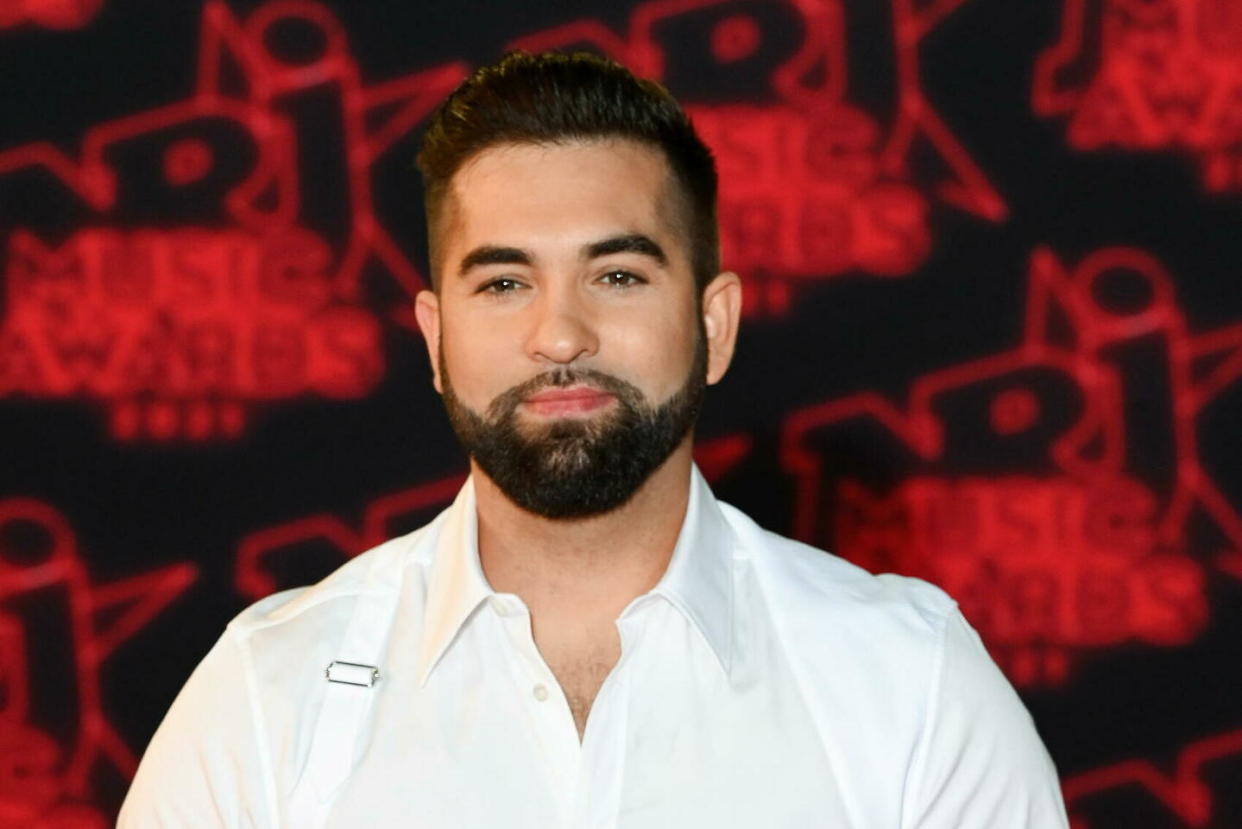 Le chanteur Kendji Girac lors des NRJ Music Awards.  - Credit:Lionel Guericolas/MPP/Starface/Cover Images