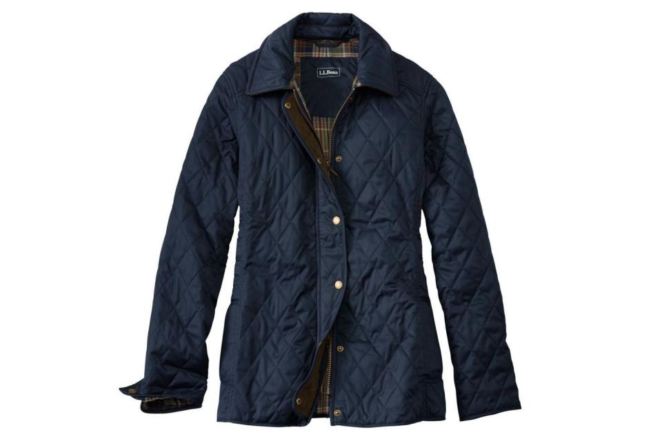 L.L. Bean Quilted Riding Jacket