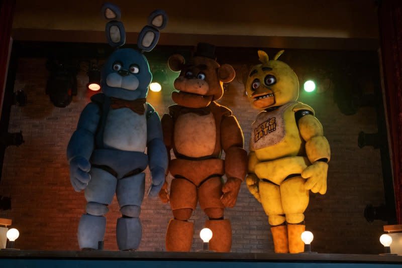 The animatronics of "Five Nights at Freddy's" come to life. Photo courtesy of Universal Pictures