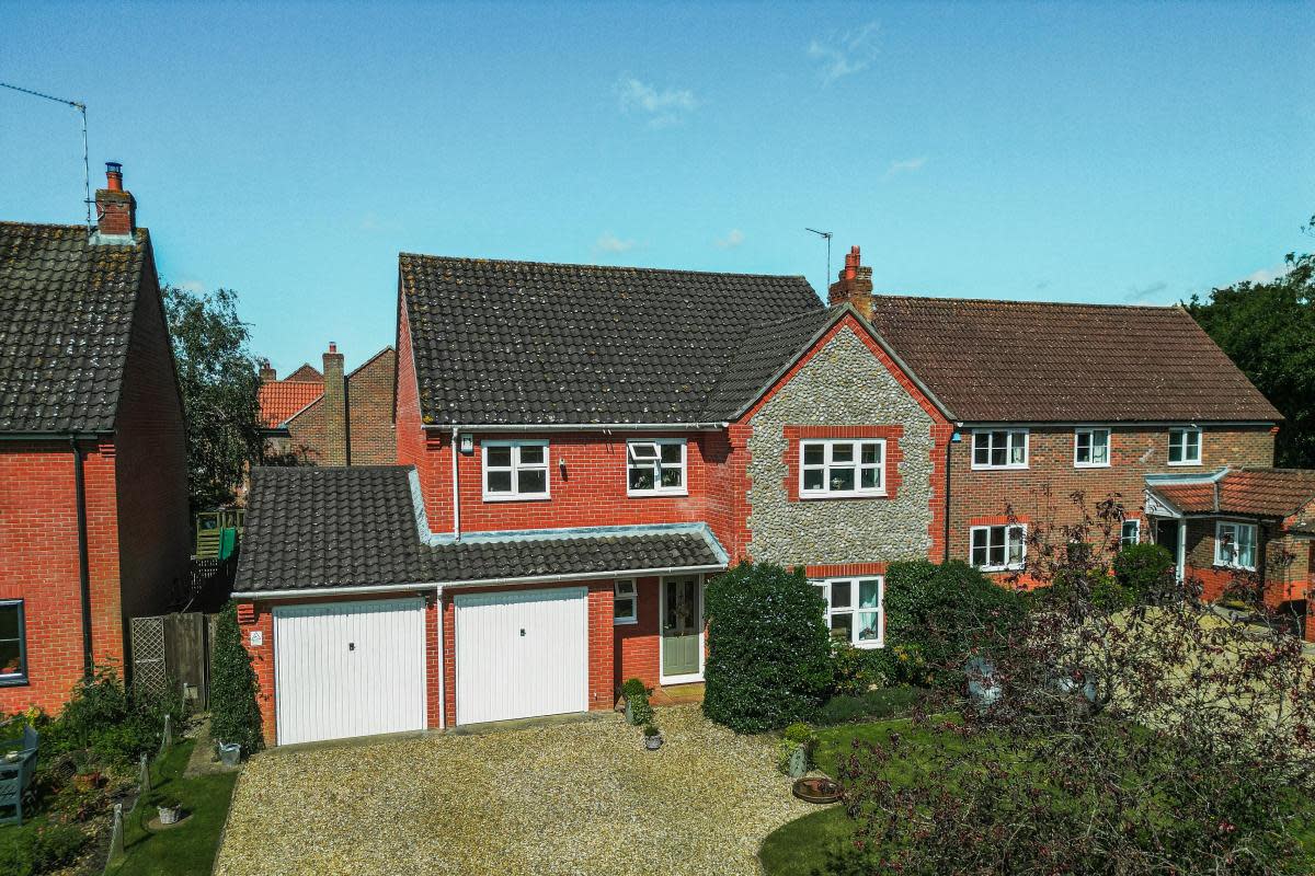 This family home is towards the end of a cul-de-sac in Dereham <i>(Image: Sowerbys)</i>