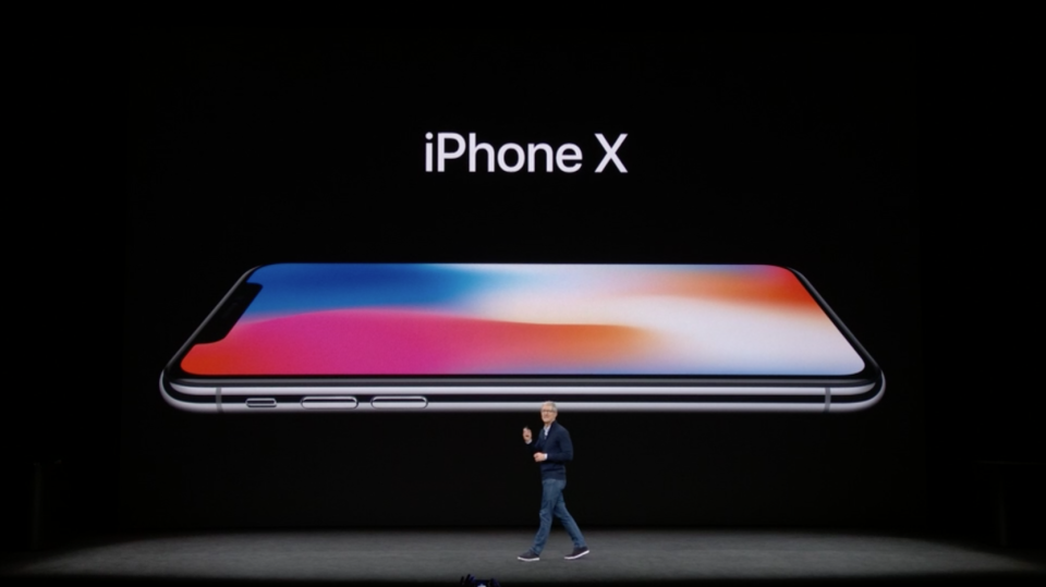 iPhone X.