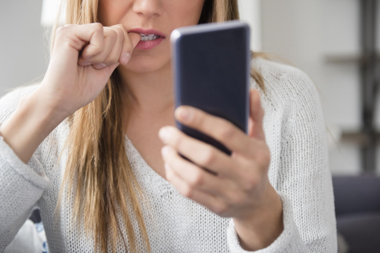 Is lockdown fuelling a crisis of confidence? (Posed by model, Getty Images)