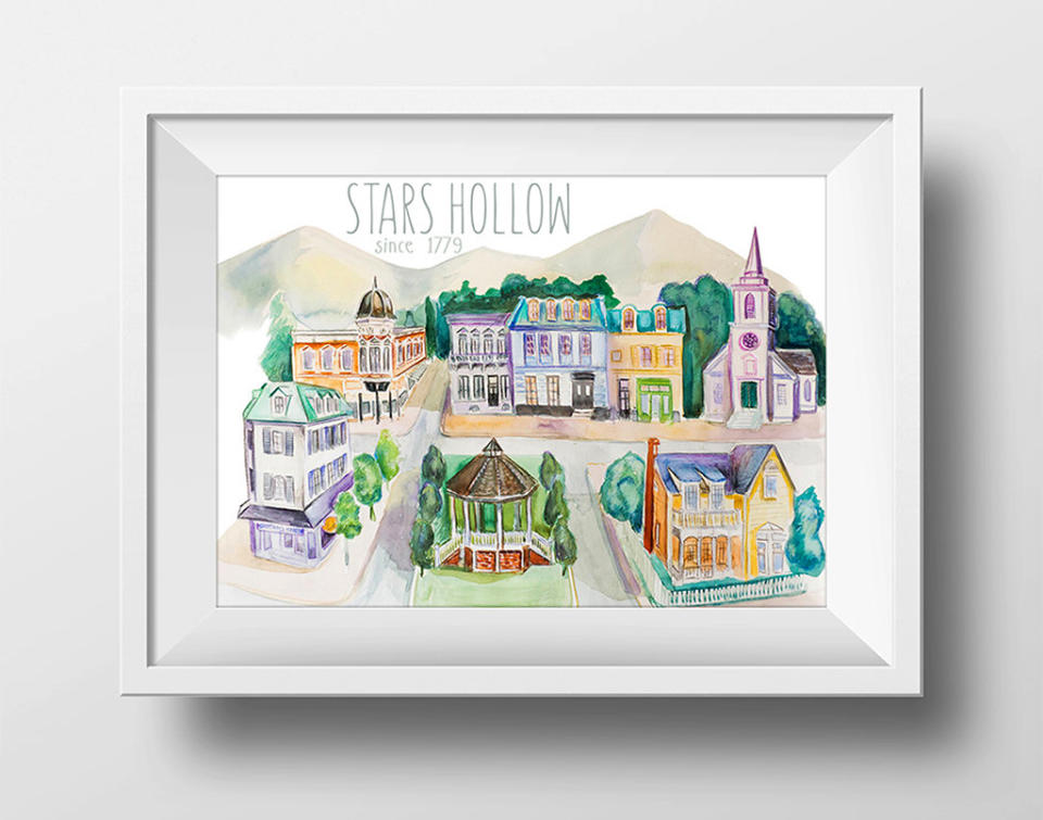 Stars Hollow painting