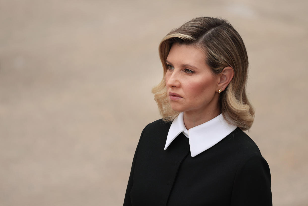 First Lady Olena Zelenska, wife of Ukrainian President Volodymyr Zelensky, pictured back in September 2021 in Virginia, U.S. (Getty Images)