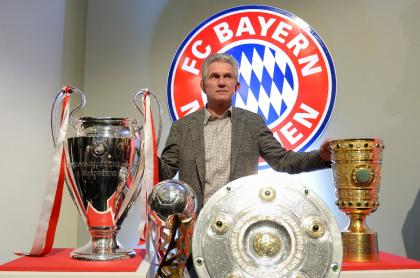 Jupp Heynckes won the treble before Guardiola took over as Bayern boss. (AFP Photo)