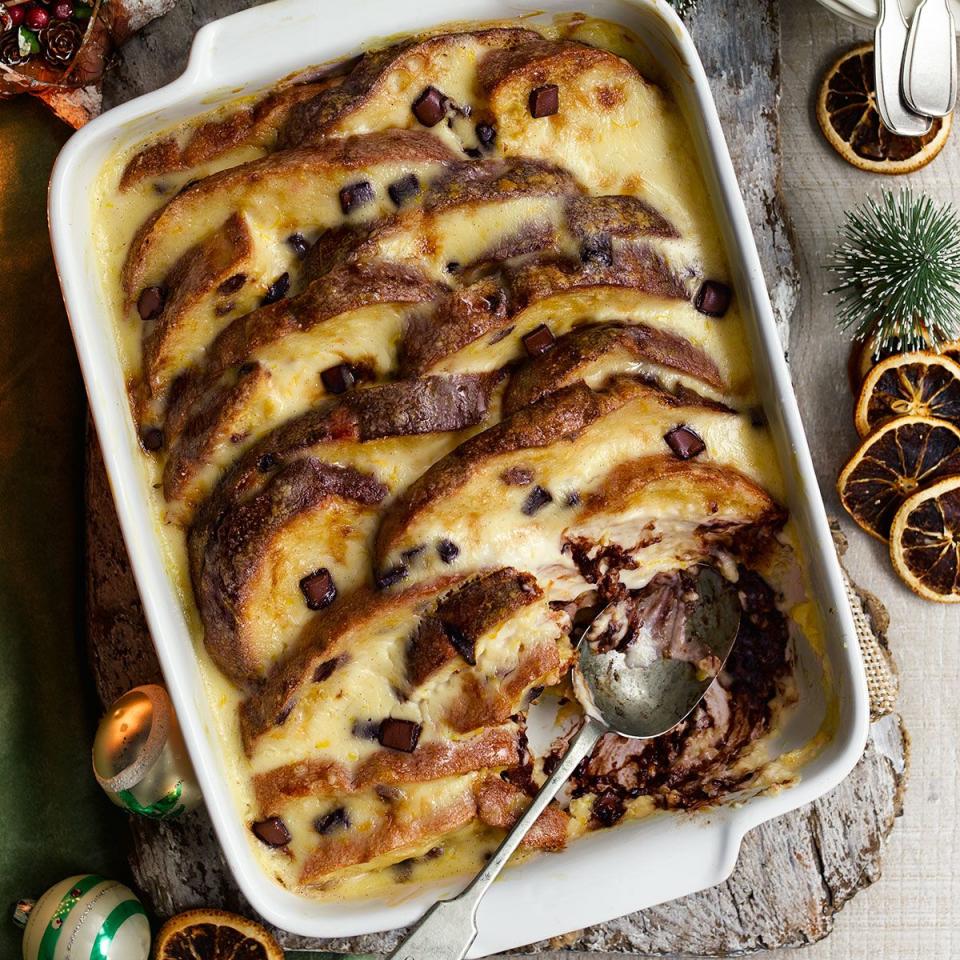 best christmas dessert recipes panettone bread pudding