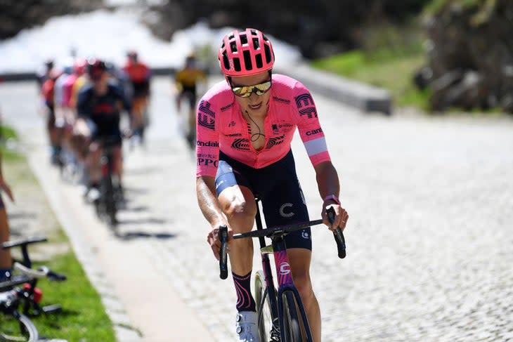 <span class="article__caption">Neilson Powless will be one of the favorites this week in Canada.</span> (Photo: Tim de Waele/Getty Images)