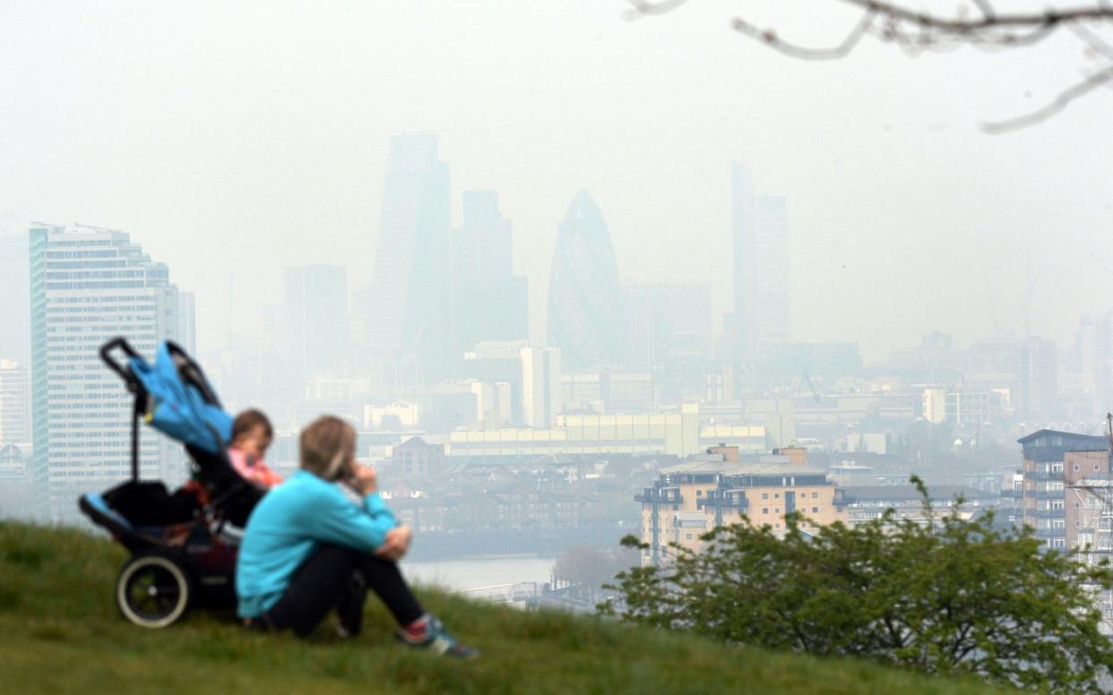 Air pollution is contributing to the deaths of hundreds of people each year  - PA