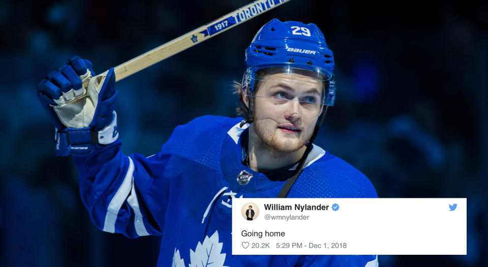 William Nylander has officially signed with the Toronto Maple Leafs, and you can bet Leaf fans rejoiced. (Photo by Kevin Sousa/NHLI via Getty Images)