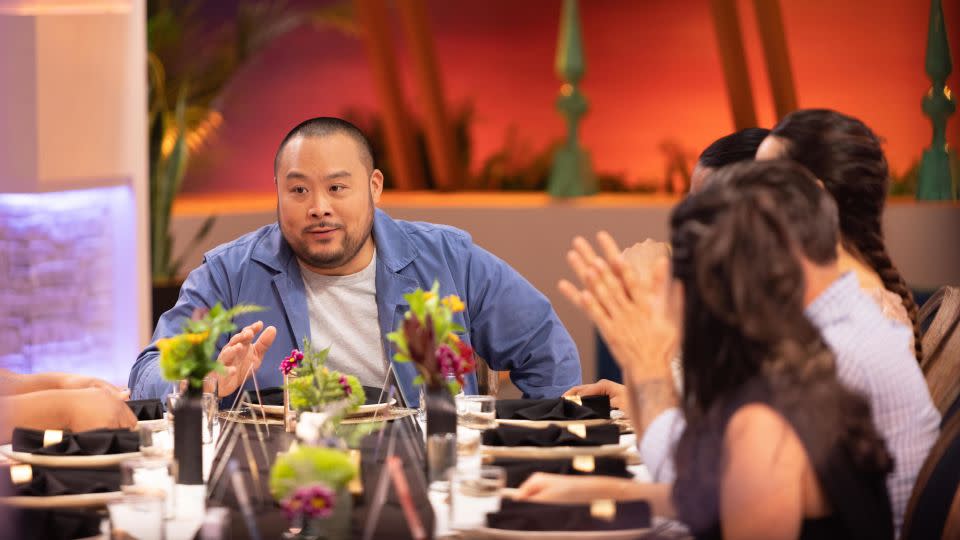 David Chang is an executive producer and one of the stars of "Secret Chef."  - Jim Fiscus/ HULU