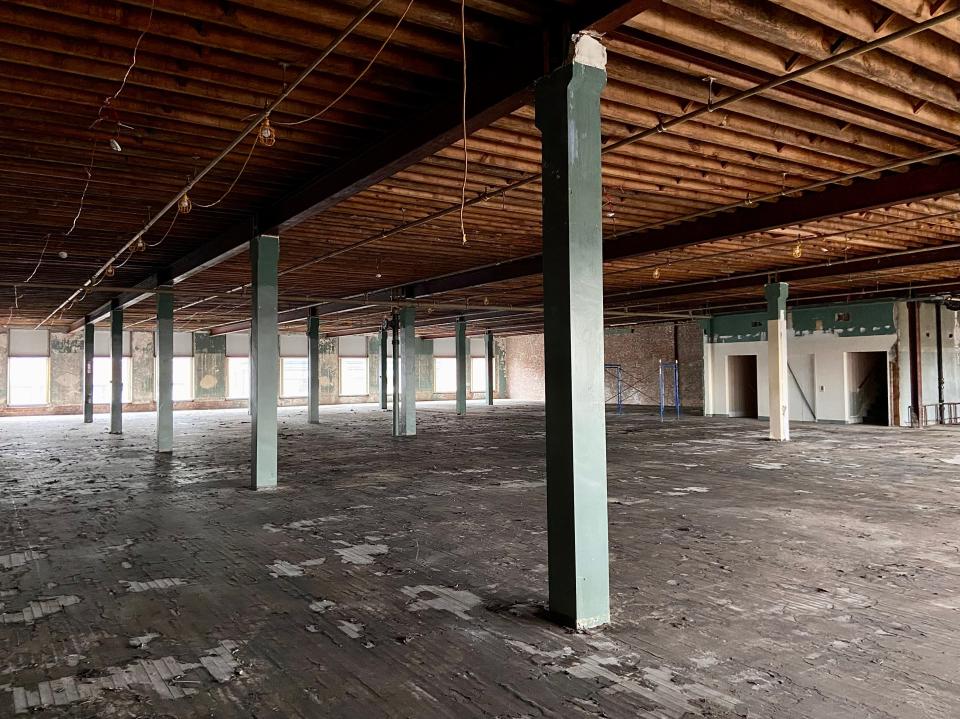 This is the third floor of the former Aetna Insurance building downtown that will be redeveloped into market rate apartments.
