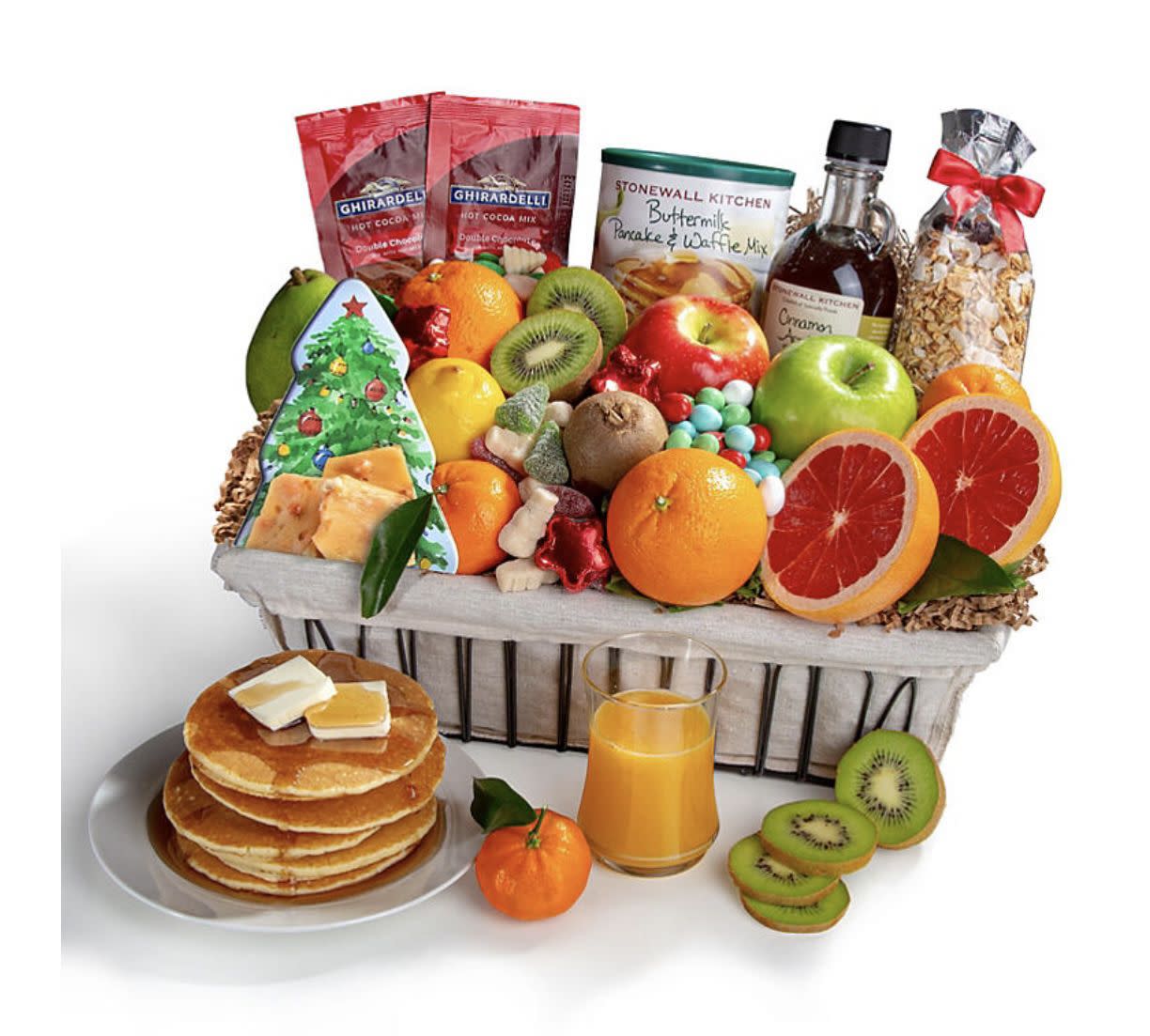 Christmas Wishes Family Brunch Gift Basket