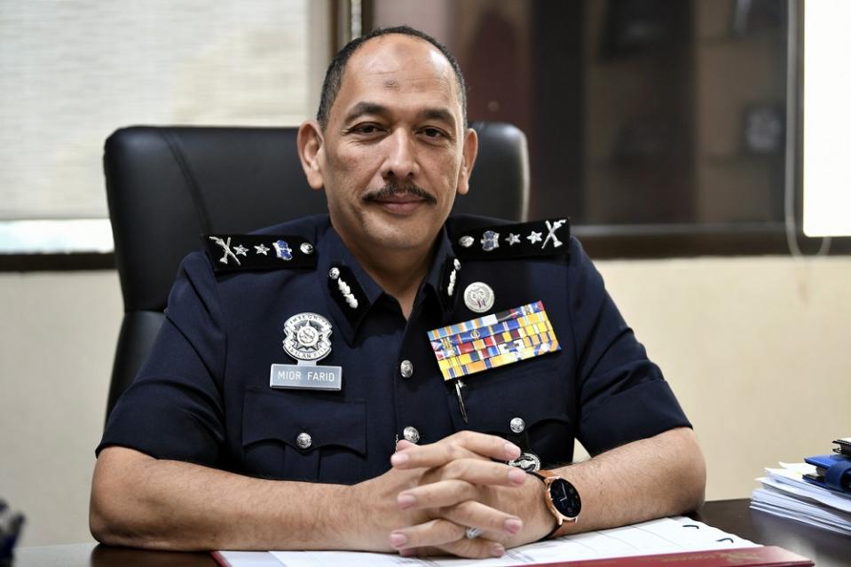 Mior Faridalathrash said the police's records showed that zero summons was issued to those who failed to wear face masks in private vehicles. — Bernama pic