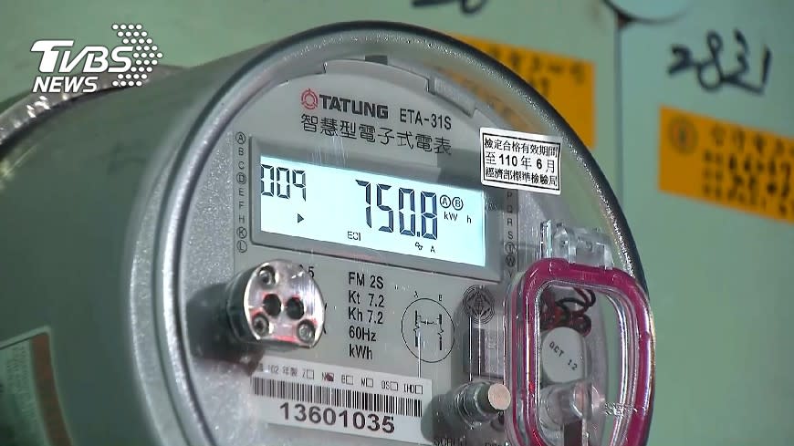 電價自4月1日起調漲。（示意圖／TVBS資料畫面）