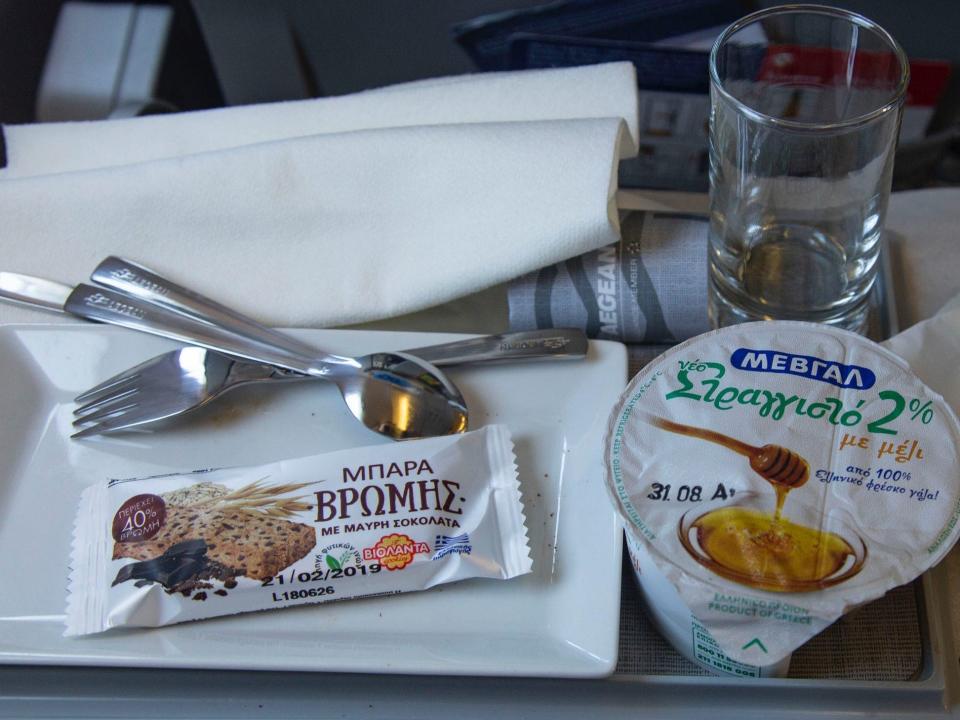 airplane food