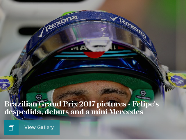 Brazilian Grand Prix 2017 pictures - Felipe's despedida, debuts and a mini Mercedes