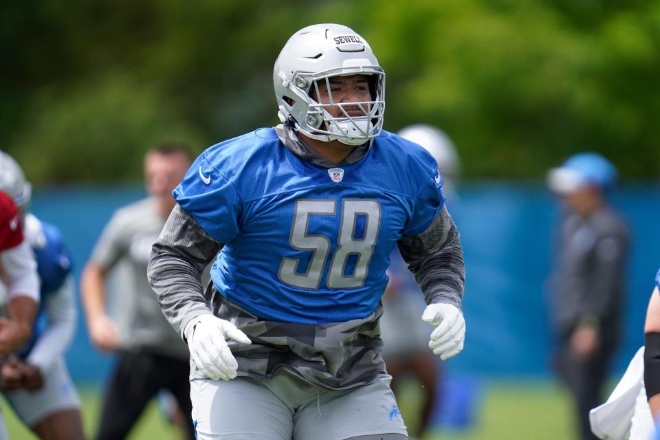 Detroit OT Penei Sewell is one of just two active players born in American Samoa. The other? His brother, Noah.