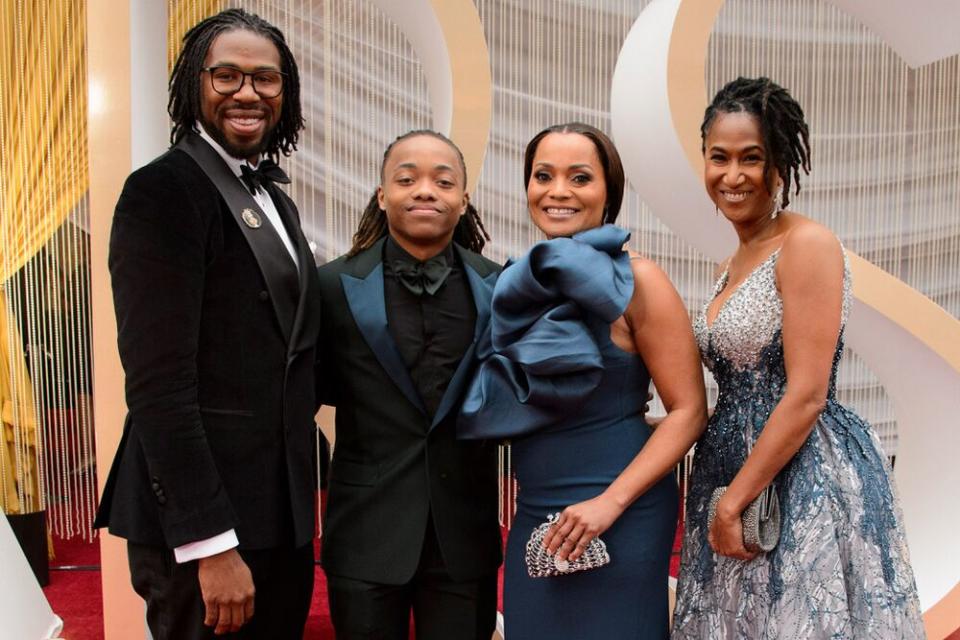 MATTHEW A. CHERRY, DEANDRE ARNOLD,  SANDY ARNOLD, KAREN RUPERT TOLIVER | Eric McCandless/Getty Images