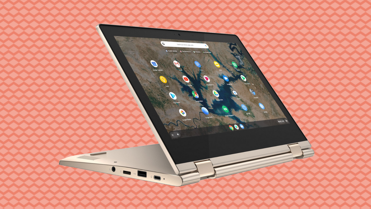 It's a tabtop! It's a laplet! It's a Chromebook for less than $200! (Photo: Walmart)