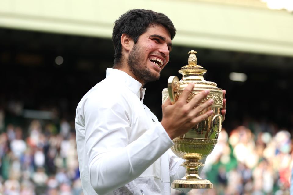 Wimbledon 2024 LIVE Tennis result as sensational Carlos Alcaraz