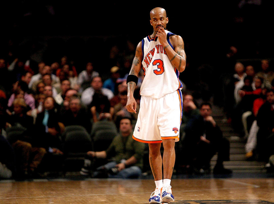 After signing a massive extension in New York, Stephon Marbury resurrected his career in his 30s ... in China. (Getty Images)