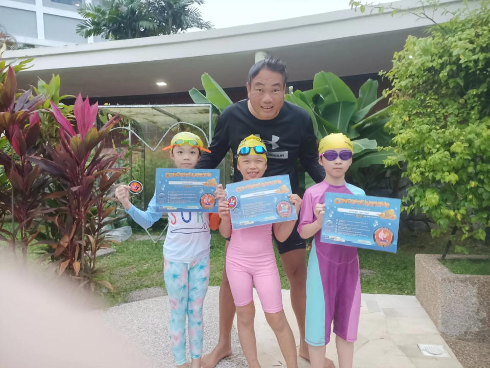 kids swimming lesson in singapore - Singapore Swim School