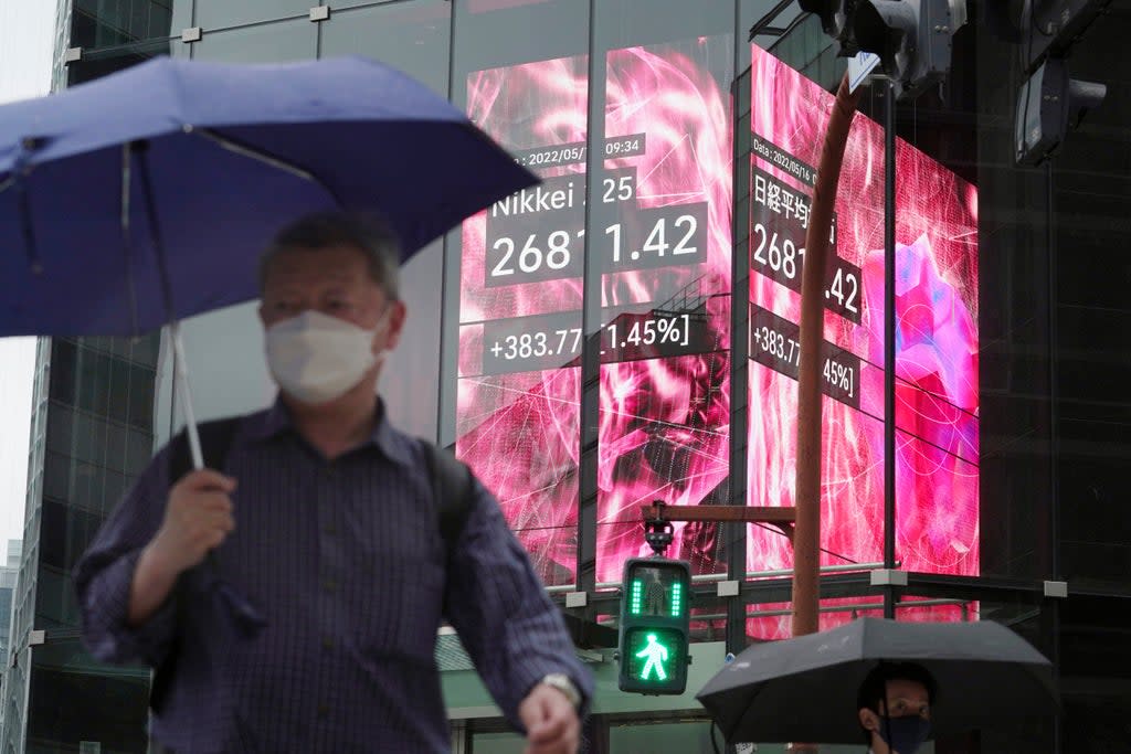 Japan Financial Markets (Copyright 2022 The Associated Press. All rights reserved)