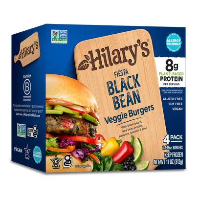 Hilary’s Fiesta Black Bean Veggie Burger