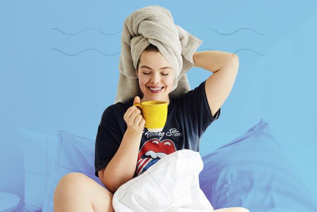 Brooklinen's New Super Plush Towel Collection Dried My Hair So