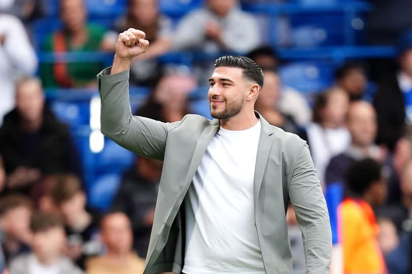 Tommy Fury before Soccer Aid for UNICEF 2024