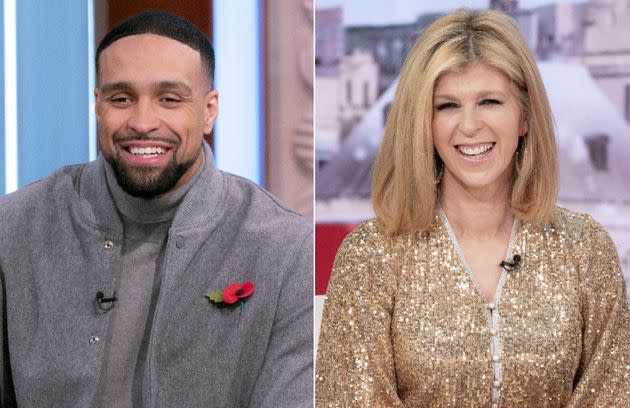 Ashley Banjo and Kate Garraway (Photo: Ken McKay/ITV/Shutterstock)