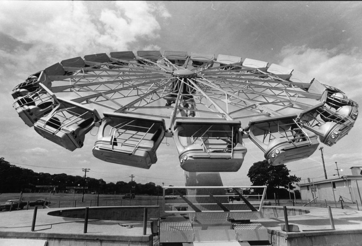 July 19, 1977: Rocky Point Amusement Park ride called 'The Enterprise.'
