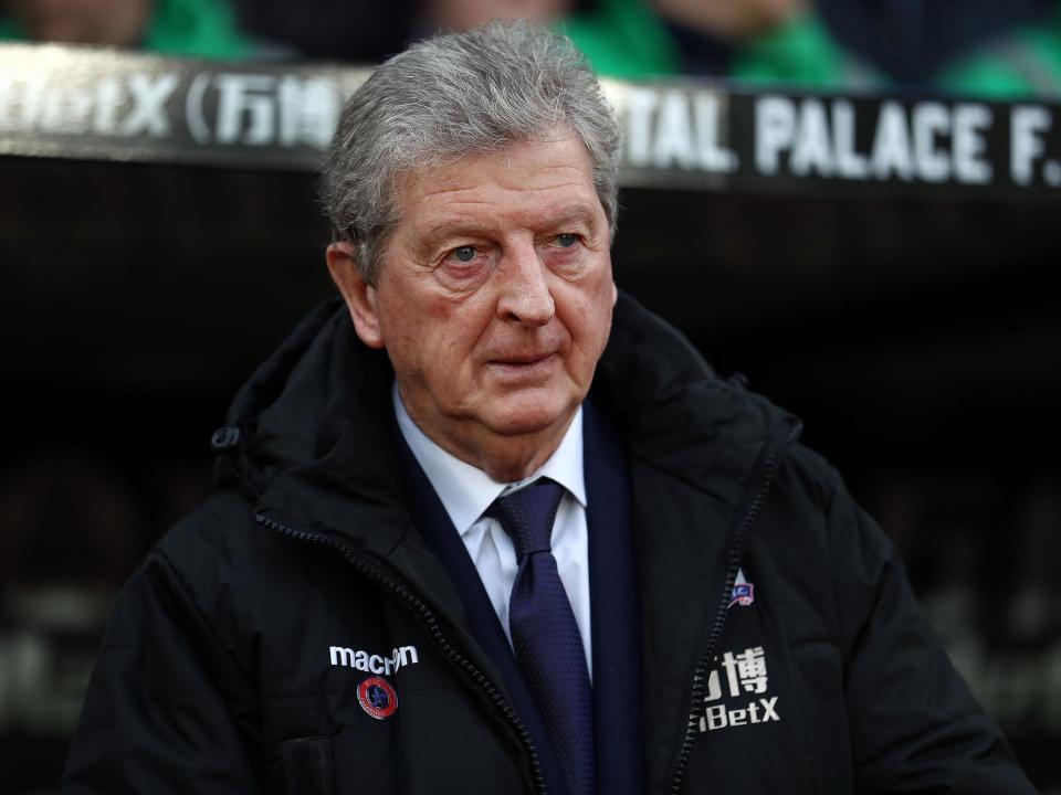 Job half done: Roy Hodgson’s own magic touch will now be crucial to saving Crystal Palace
