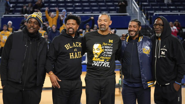 Michigan takes a step toward recognizing Fab Five by bringing back Jimmy  King, Jalen Rose and Ray Jackson