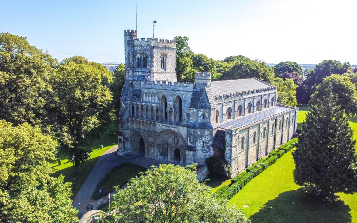 Dunstable Priory is one of the finest Norman buildings in Britain