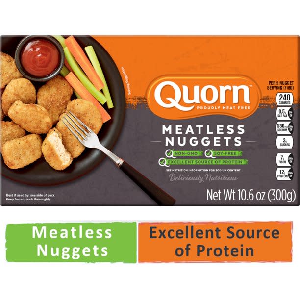 best plant based meat quorn meatless nuggets chikn