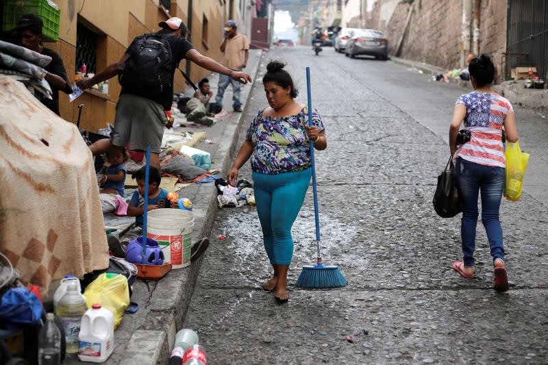 Outbreak of the coronavirus disease (COVID-19) in Tegucigalpa