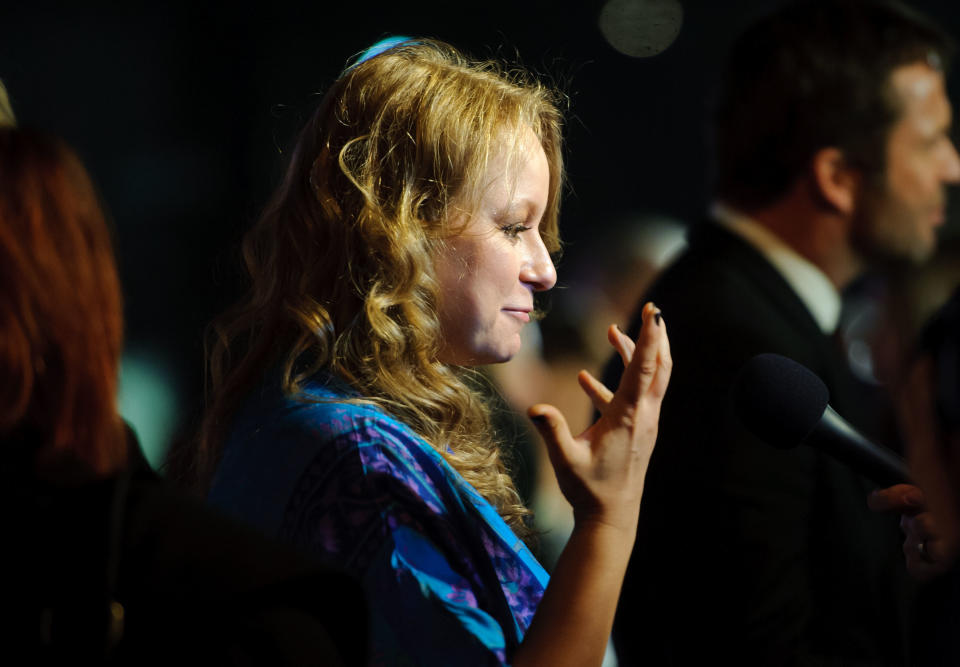 Samantha Morton attending the premiere of John Carter, at the BFI South Bank cinema in London.