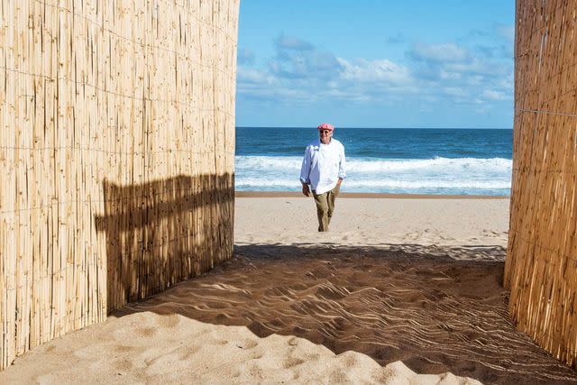 <p>Mauricio Rodriguez</p> Chef Francis Mallmann at Chiringuito, his casual restaurant in José Ignacio.