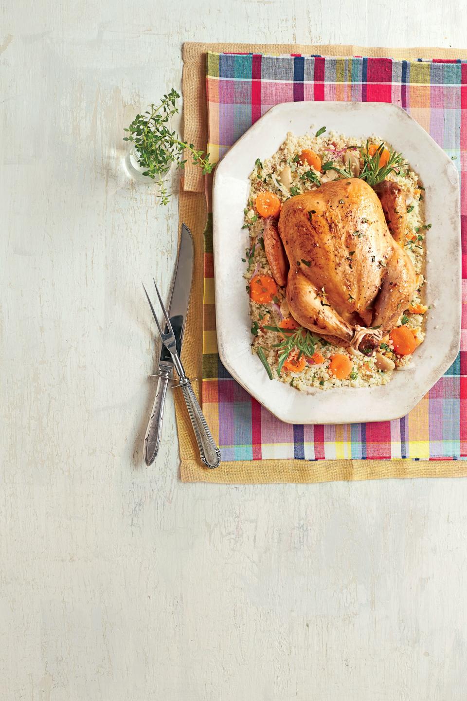 Slow-Cooker Chicken with 40 Cloves of Garlic