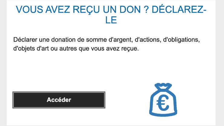 Donation impôt déclaration