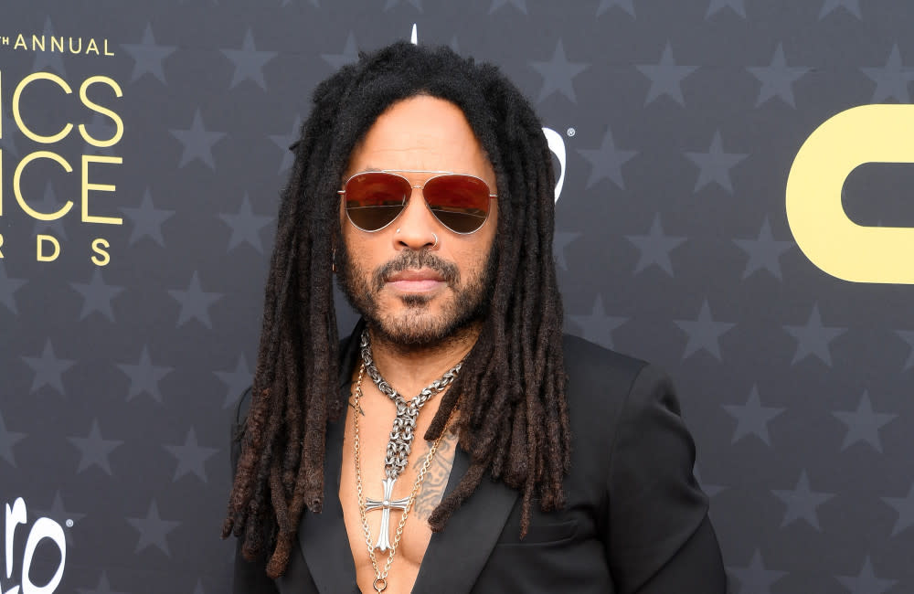 Lenny Kravitz at the Critics Choice Awards credit:Bang Showbiz