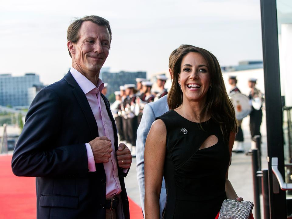 Prince Joachim of Denmark and his wife Princess Marie in May 2018