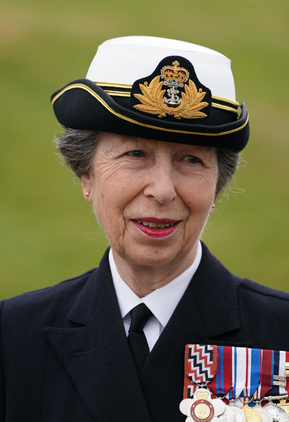 The Princess Royal during Armed Forces' Day at the National Memorial Arboretum in Alrewas, near Lichfield. Picture date: Saturday June 26, 2021.