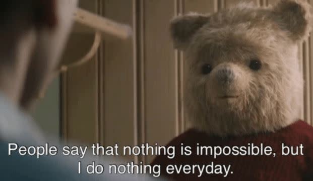 Winnie the Pooh in Christopher Robin