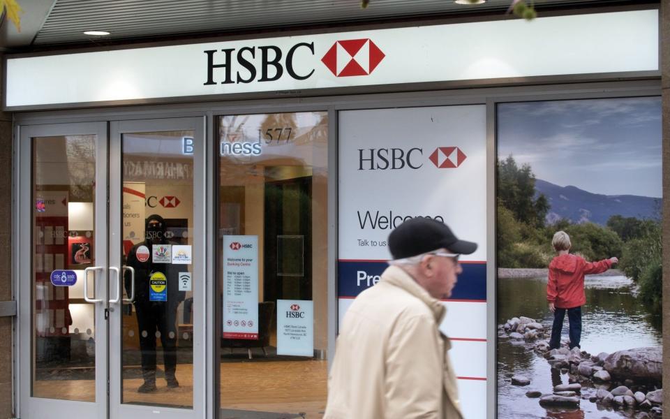 HSBC will close 114 branches in the UK - Taehoon Kim/Bloomberg