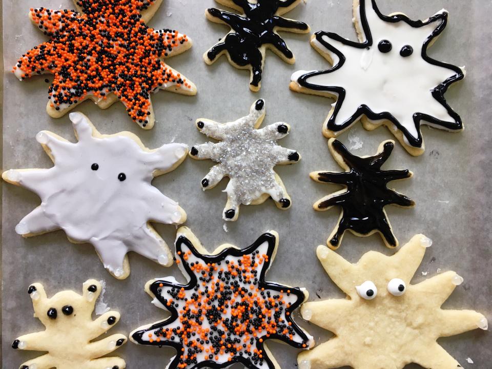 Halloween Spider Cookies