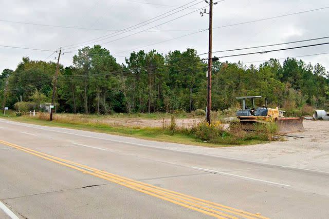 <p>Google</p> Area near Houston where the bodies of Dean and Tina Clouse were found