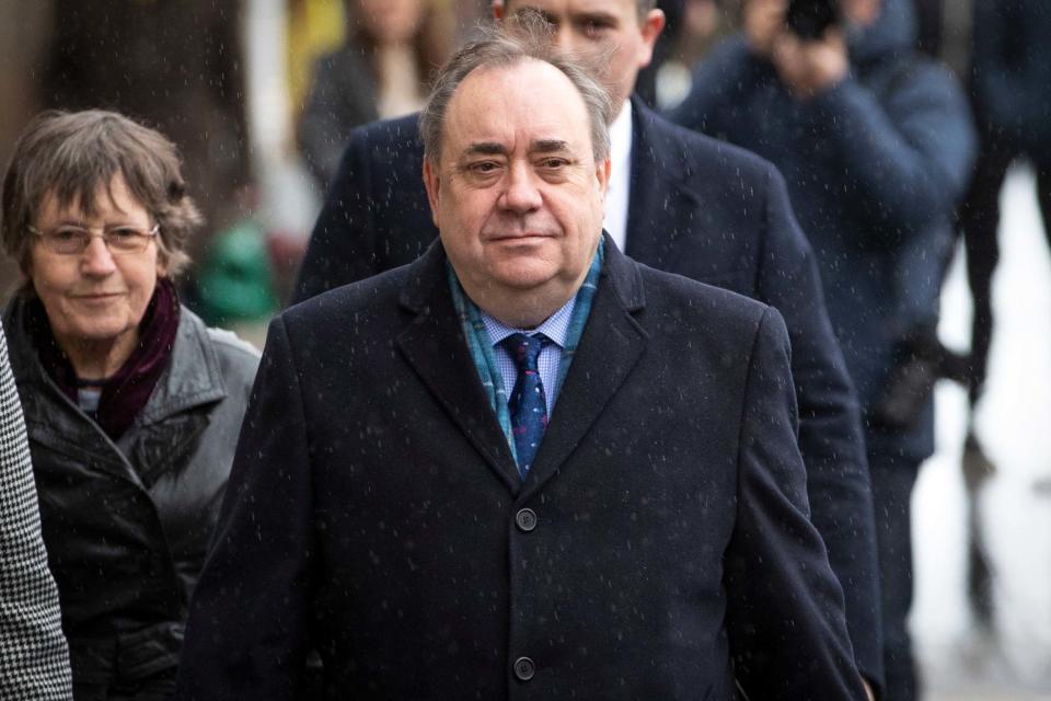 Alex Salmond was acquitted of all charges (PA)
